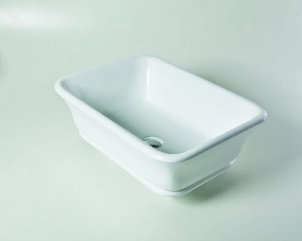 Bc Designs Magnus/senator Basin 525 X 380 Polished White product image - Image 1