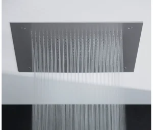 Crosswater Tranquil Recessed Shower Head 380mm Brushed Nickel