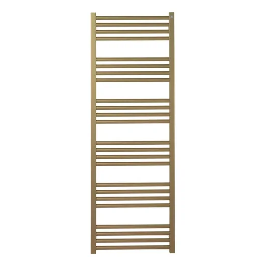 Crosswater Mpro Towel Warmer 480x1380 Brushed Brass product image - Image 1