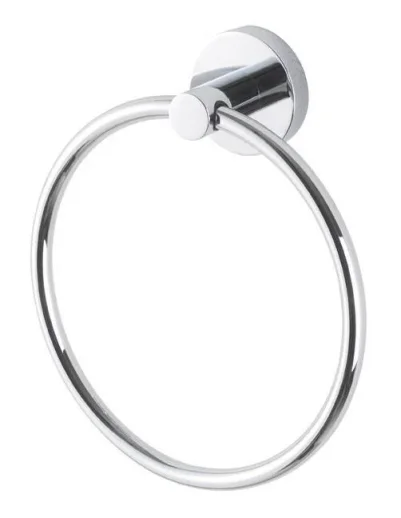 Eastbrook Genoa Metal Towel Ring Chrome product image - Image 1
