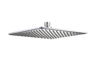 Just Taps Hix Square Shower Head Chrome
