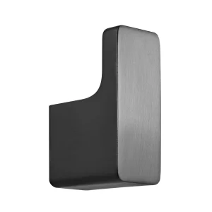 Vado Individual Shama Robe Hook Brushed Black
