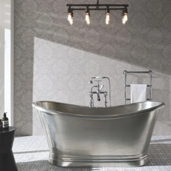 Bc Designs 1500 Tin Bath With Tin Inner Tin detail view - Image 3