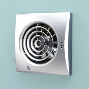 Hib Hush T Fan, Matt Silver 15.8 X D3