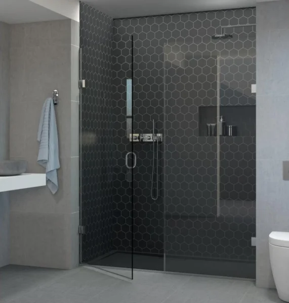 Shower Lab View 03 Standard-door + Inline Panel 757-785 X 2000