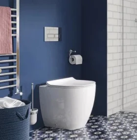 Crosswater 465 x 458mm Dual Flush Concealed Toilet Cistern detail view - Image 2