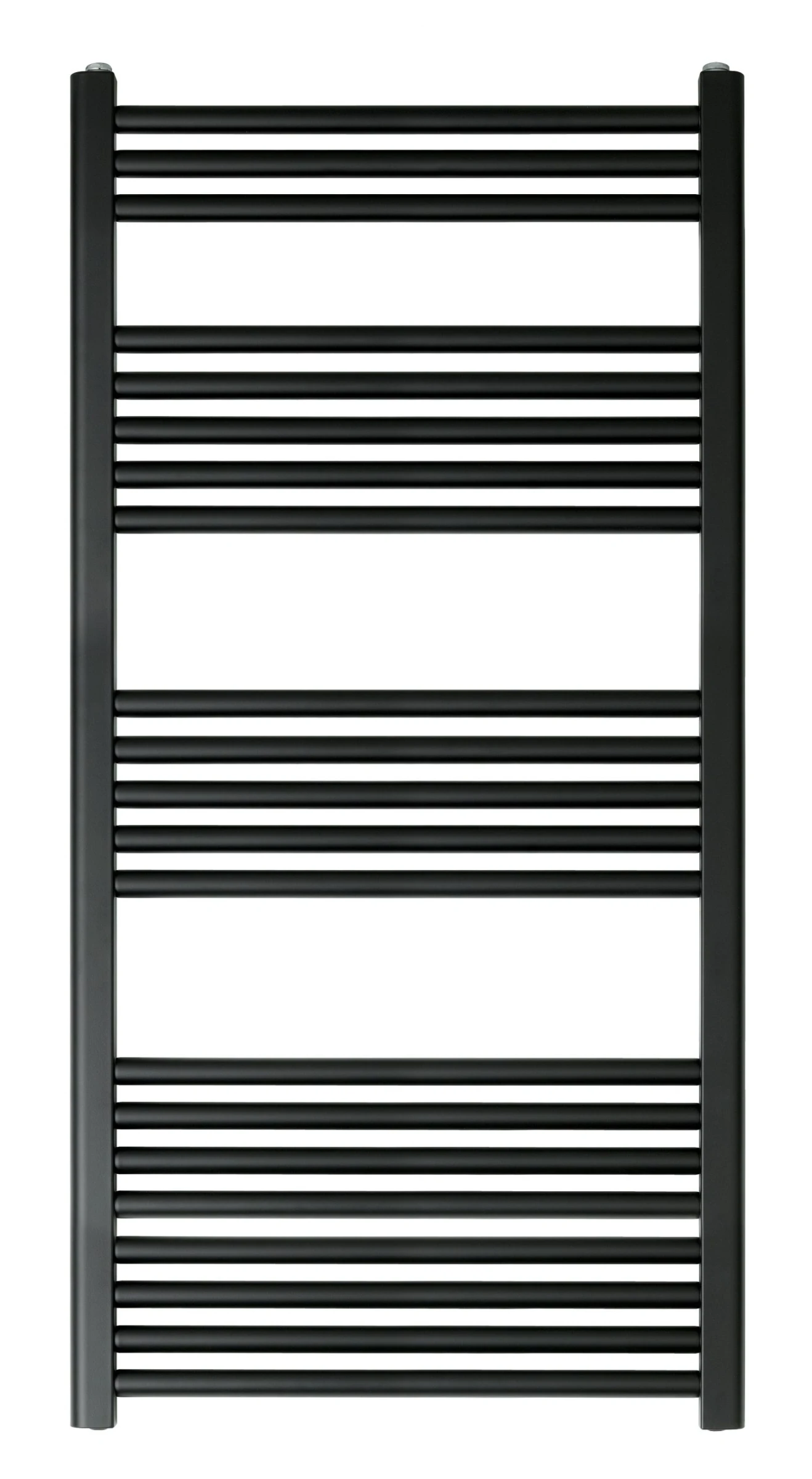 Just Taps Vos Radiator Matt Black 1200 X 600