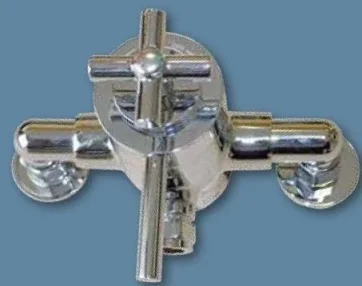 Eastbrook Thermostatic Crosshead Exposed Shower Valve Chrome