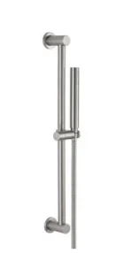 Just Taps Inox Slide Rail With Single Function Hand Shower And Hose 600mm