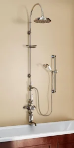 Burlington Handset Hose & Divertor Chrome