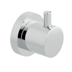 Vado Zoo 3/4" Concealed Stop Valve Wall Mounted Chrome