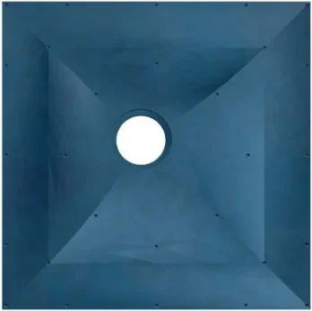 Eastbrook Biava Floor Former 1000mm X 1000mm - Blue product image - Image 1