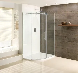 Eastbrook Vanguard 10mm Offset Quad 1000x800x2000 Lh Chrome