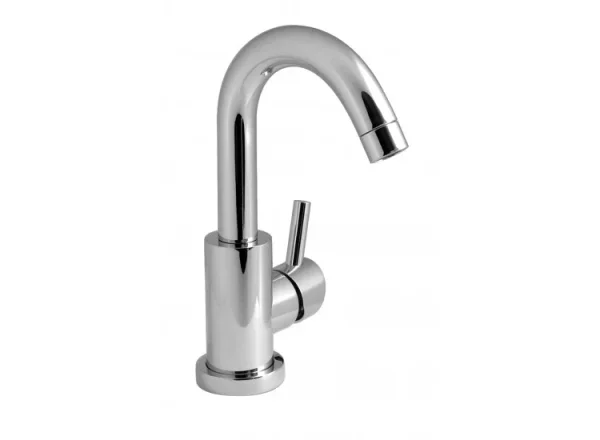 Vado Elements Air Mono Kitchen Mixer Single Lever Deck Mounted With Swivel Spout Chrome detail view - Image 2