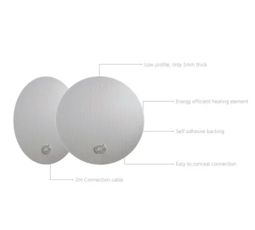 Thermosphere 12v Mirror Demister Rectangular 35w detail view - Image 4