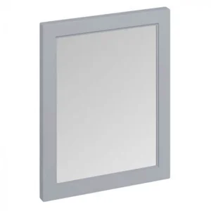 Burlington Light Grey 600 Framed Mirror
