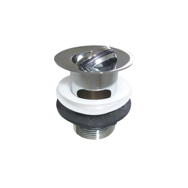 Britton Slotted Flip Top Basin Waste Chrome