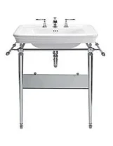 Imperial Etoile Large Basin Stand Chrome detail view - Image 2