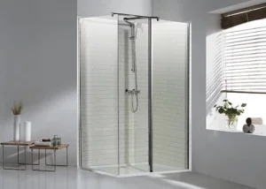 Eastbrook Flipper Walk-in Easy Clean 1100mm Front Panel Chrome