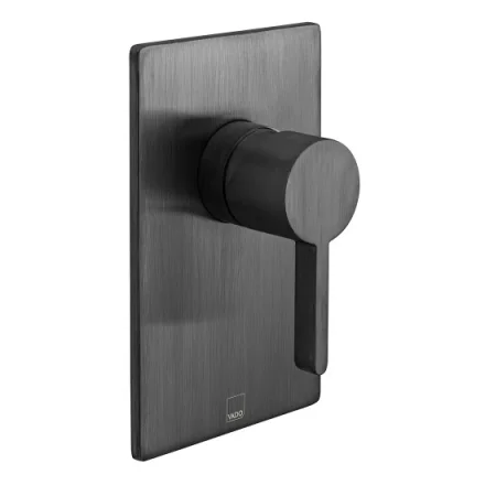 Vado Individual Edit 1 Outlet Concealed Single Lever Manual Valve Brushed Black