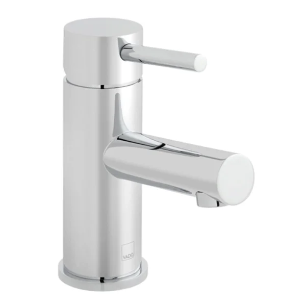 Vado Zoo Mono Basin Mixer Smooth Bodied Single Lever Deck Mounted With Honeycomb Flow Regulator (no Waste) Chrome