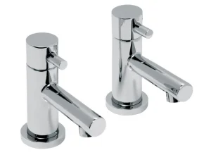 Vado Zoo Basin Pillar Taps Deck Mounted Chrome