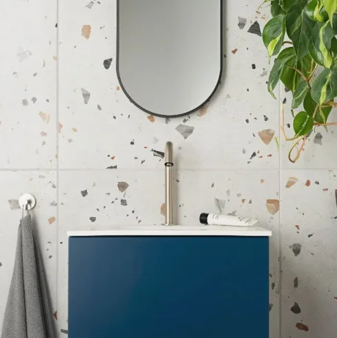 Vado Individual Infra-red Deck Mounted Spout Mono Basin Mixer Brushed Nickel detail view - Image 3