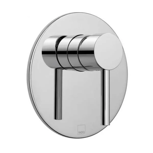 Vado Zoo 1 Outlet Single Lever Concealed Manual Valve Round Backplate Chrome product image - Image 1
