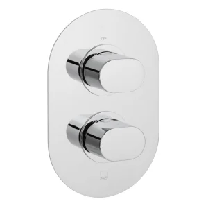 Vado Dx Life 1 Outlet 2 Handle Concealed Thermostatic Valve Chrome