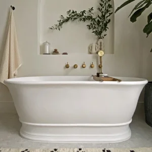 Bc Designs Bampton Bath 1555 X 740 (no Waste) Polished White