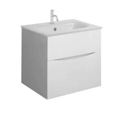 Crosswater Glide Ii Basin Glass 500 0th Ice White product image - Image 1