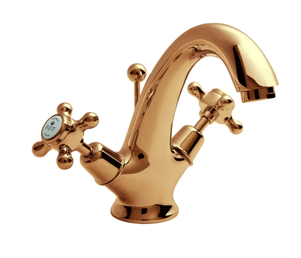 Bc Designs Victrion Crosshead Mono Basin Mixer Copper product image - Image 1