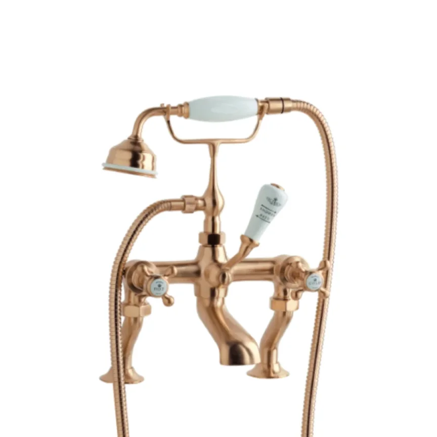 Bc Designs Victrion Crosshead Deck Mounted Bsm Brushed Copper product image - Image 1
