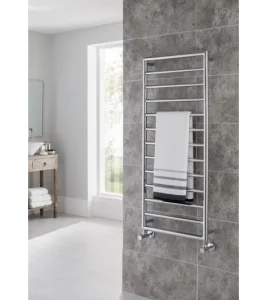 Vogue Smooth Towel Radiator Dual Energy - Chrome 1200X400