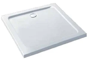 Eastbrook Volente 1800x800 Abs Stone Resin Tray White