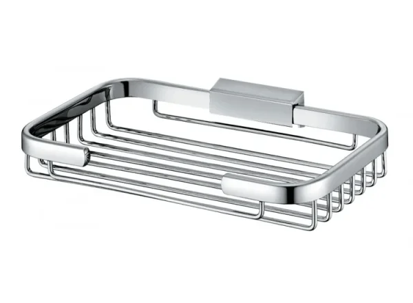 Vado Basket Large Rectangular Wall Mounted Chrome product image - Image 1