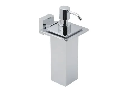 Vado Level Soap Dispenser Wall Mounted Chrome detail view - Image 2