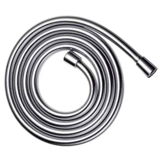 Hansgrohe Isiflex B Shower Hose 1250mm Chrome Chrome detail view - Image 2