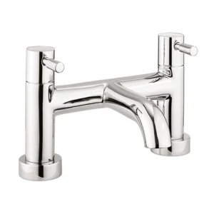 Crosswater Fusion Bath Filler Dual Lever Chrome