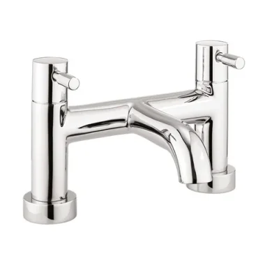 Crosswater Fusion Bath Filler Dual Lever Chrome
