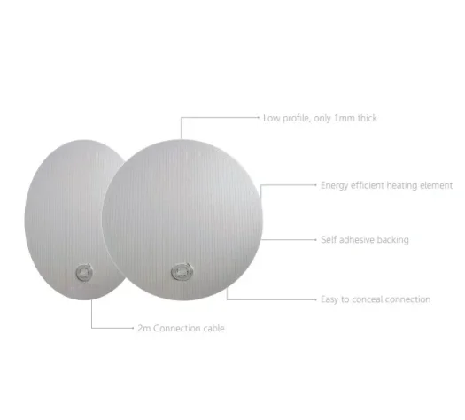 Thermosphere Mirror Heater Oval 45w detail view - Image 4