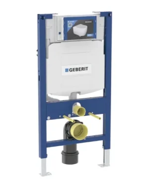 Geberit New Duofix 820mm Frame for Wall Hung Pans with Omega 120mm Cistern (excl. flush plate)