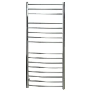 Reina Eos 500 X 720 Curved Stainless Steel Towel Rail