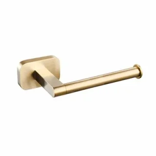 Eastbrook Asti Toilet Roll Holder Brushed Brass Brushed Brass product image - Image 1