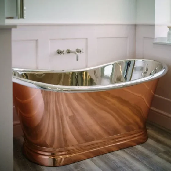 Bc Designs 1700 Copper Bath Nickel Inner Copper/nickel detail view - Image 3