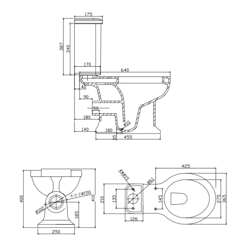Bc Designs Victrion Universal Cc Pan White detail view - Image 5