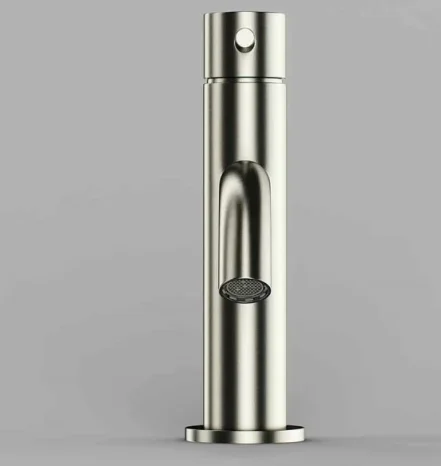 Crosswater Mpro Basin Monobloc No Waste Deck Mounted Stainless detail view - Image 4