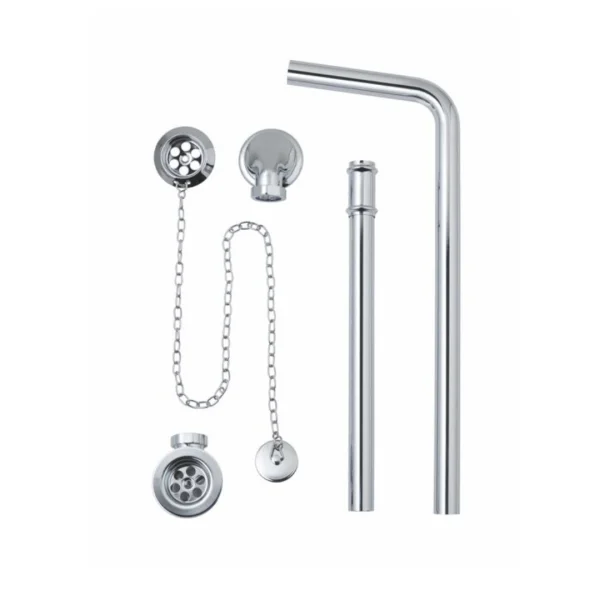 Bc Designs Plug & Chain Exposed Ext Bath Waste Chrome