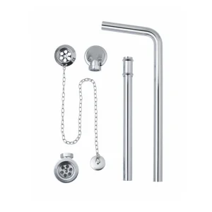 Bc Designs Plug & Chain Exposed Ext Bath Waste Chrome