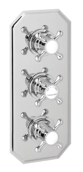 Eastbrook Traditional Triple Plate Only Chrome